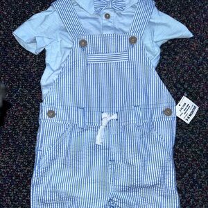 New baby boys 2-piece outfit 3/6m